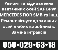 Ремонт та реставрація осей BPW на напівпричепах - 7