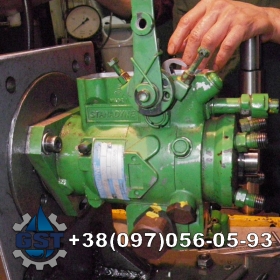 Ремонт топливного насоса ТНВД бульдозера John Deere - 5