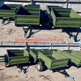 Причепи "Дніпро"нові Дніпро-150 Прицеп легковой. Причіп одновісний 150х130х35