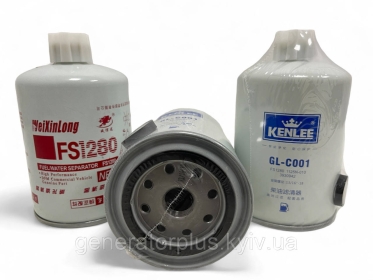 Фільтр паливний  FS1280/1000816697 (BF1280/P551329/ H17WK06/84476807/ WK9165X/43923093)  Резьба M13/16''-18