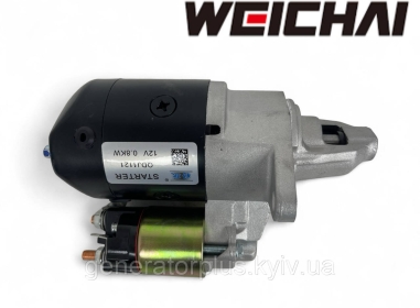 Стартер Weichai QDJ1121 QDJ1226 12V 0.8KW Z-10зуб 410502082, 462370895001, 462Q370895001, 471QLR3708950 - 1