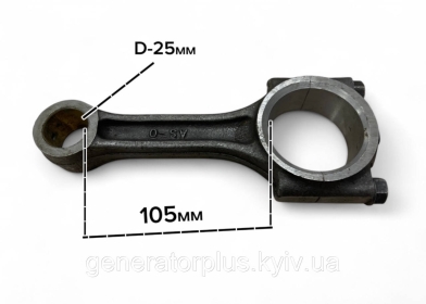 Шатун 105мм двигуна KM385BT KM485QB-04202