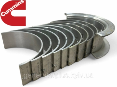 Вкладиші корінні Cummins 3978820-04 91YT013 на колінвал мотор ISF 3.8 4bt/6bt STD/0.25