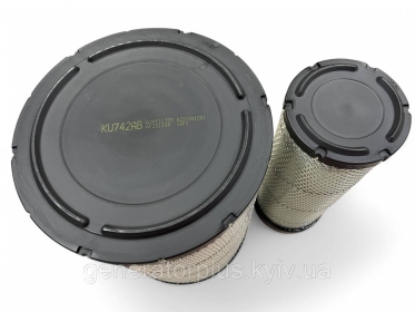 Повітряний фільтр Donaldson P533930 + P538456 КМП (6-2503,61-2504 AF25129M,AF25130M P532503,P532504) - 2
