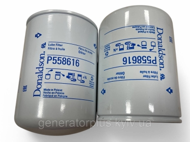 Оливний фільтр Donaldson P558616 (BT427/J908616/3903224/3908616/SO3345/ W940/30 /H17W19) Різьба 1"-16 - 2
