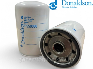 Оливний фільтр Donaldson P550086/1000428205 (LF3362/LF3664/B7223 /51444/ 1132401600/3I1482) Резьба 1 1/8-16
