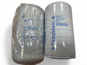 Оливний фільтр Donaldson P550428 (1090360/3937144/3937736/32925413 /14406393/43919927) Різьба 1 1/8-16 - 1
