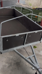 Дніпро Д-210 цинк бакелит Прицеп легковой. Новий причіп із оцинкованою рамою ,борти бакеліт
