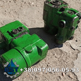 Ремонт насоса дозатора трактора John Deere - 2