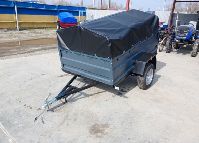 Одновісний бортовий причіп 200х130х04