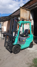 Вилочний автонавантажувач Mitsubishi, 2019 року з бічним зміщенням