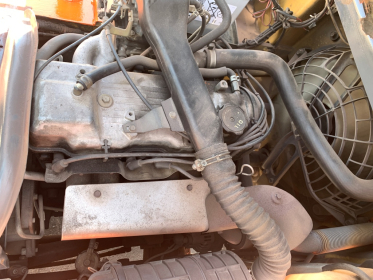 Навантажувач вилковий Mitsubishi на 15 великих нових колесах пневмо - 10