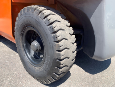 Навантажувач вилковий Mitsubishi на 15 великих нових колесах пневмо - 8