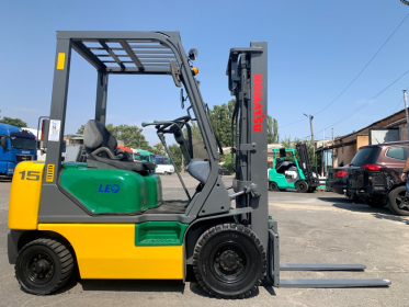 Вилковий автонавантажувач Komatsu з напрацюванням 1422 мотогодин - 5