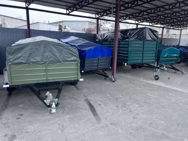 Двовісний причіп під категорію ВЕ "Дніпро-275"