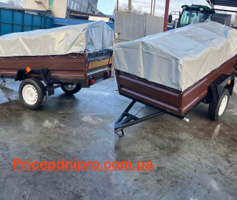 Новий причіп 200х120х35