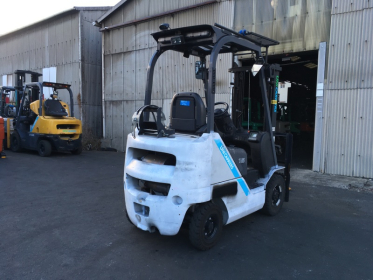 Вилочний автонавантажувач TCM (Nissan), напрацювання 4766 мотогодин. Модель: FGE15T5.