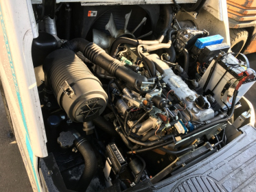 Вилочний автонавантажувач TCM (Nissan), із синхронним позиціонером вил. - 3