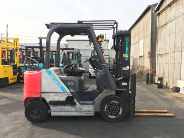 Вилочний автонавантажувач TCM (Nissan), із напрацюванням 7644 мотогодин - 1