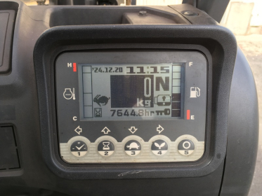 Вилочний автонавантажувач TCM (Nissan), із напрацюванням 7644 мотогодин - 2