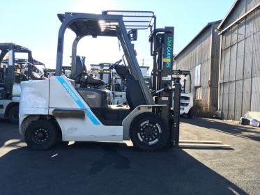 Вилочний автонавантажувач TCM (Nissan), із напрацюванням 3697 мотогодин. - 1