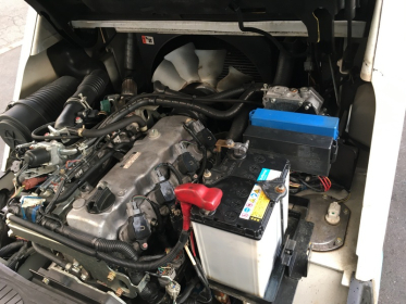 Вилочний автонавантажувач TCM (Nissan), із напрацюванням 3697 мотогодин. - 2