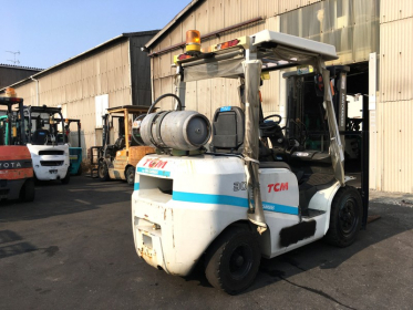 Вилочний автонавантажувач TCM (Nissan), із напрацюванням 1903 мотогодин. - 0