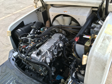 Вилочний автонавантажувач TCM (Nissan), із напрацюванням 1903 мотогодин. - 2