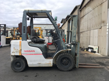 Вилочний автонавантажувач Nissan, із напрацюванням 511 мотогодин. - 1