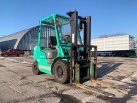 Вилочний автонавантажувач Mitsubishi, напрацювання 2919 мотогодин. - 10