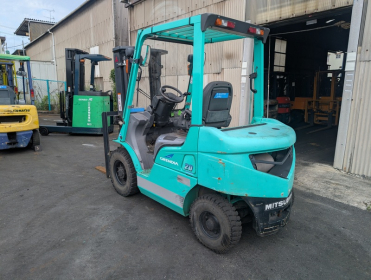 Вилочний автонавантажувач Mitsubishi, напрацювання 2919 мотогодин. - 1