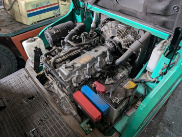 Вилочний автонавантажувач Mitsubishi, напрацювання 2919 мотогодин. - 3