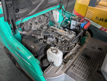 Вилочний автонавантажувач Mitsubishi, напрацювання 2919 мотогодин. - 4