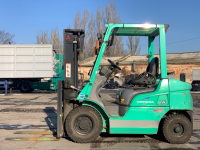 Вилочний автонавантажувач Mitsubishi, напрацювання 2919 мотогодин.