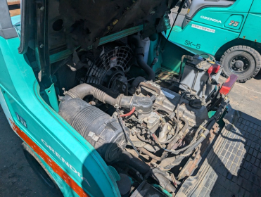 Навантажувач вилковий Mitsubishi з напрацюванням 708 мотогодин. Модель: FG15D. - 10