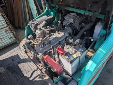 Навантажувач вилковий Mitsubishi з напрацюванням 708 мотогодин. Модель: FG15D. - 6