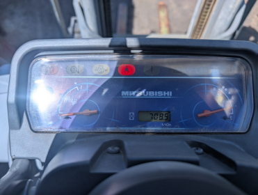 Навантажувач вилковий Mitsubishi з напрацюванням 708 мотогодин. Модель: FG15D. - 7