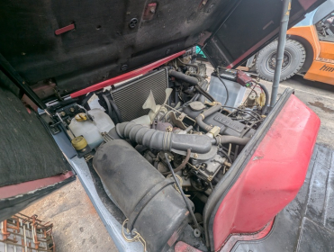 Вилочний автонавантажувач Nissan, з напрацюванням 3757 мотогодин. Модель: J01A15. - 9