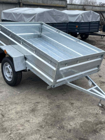 Оцинкований причіп 200х130х40 "Дніпро"