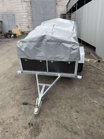 Оцинкований причіп з бакелітом "Дніпро-200"