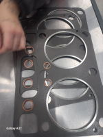 Прокладки головки блока цилиндров дизелей 6ч12/14,4ч10,5/13,4ч8.5/11 в Одесса,Киев,Полтава,Львов,Черкассы,Запорожье,Днепр,Сумы,Кривой Рог,Хмельницкий, - 1