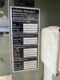 Altendorf F45 Formatkreissäge - 3