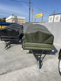 Новий причіп від заводу "Дніпро" 200х130х40