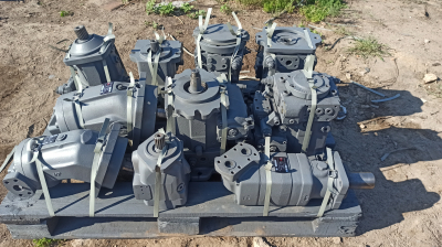 Ремонт гидронасоса гидромотора скрепера JOHN DEERE 9430