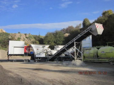 SUMAB T-2200 Mobile Concrete Plant, Sweden