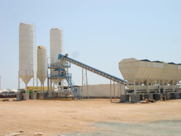 SUMAB T-120 Stationary Concrete Plant (120 m³/h), Sweden.