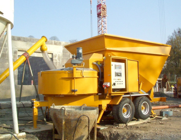 Mobile Concrete Plant Sumab B-15  (15-20 m³/h) Sweden.