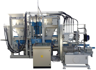 Стаціонарна блок-лінія (вібропрес) Sumab R-500 АВТОМАТ (800 м2/зміна) - 2