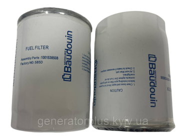 Фільтр паливний Baudouin 1001538508 - 2