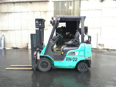 MITSUBISHI KFGE15P-TP Погрузчик вилочный. Газ-бензиновий навантажувач Mitsubishi з напівкабіною та...